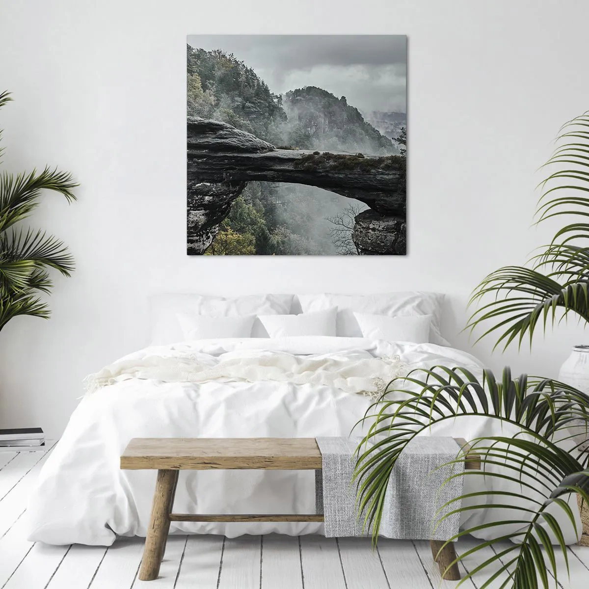 Cuadro sobre lienzo - Impresión de Imagen - La aventura está a punto de comenzar - 50x50 cm