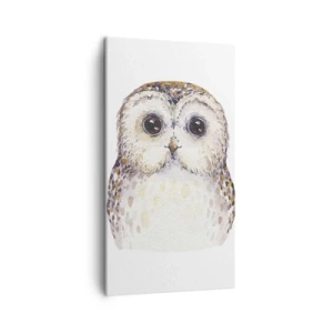 Cuadro sobre lienzo - Impresión de Imagen - Mírame a los ojos - 45x80 cm