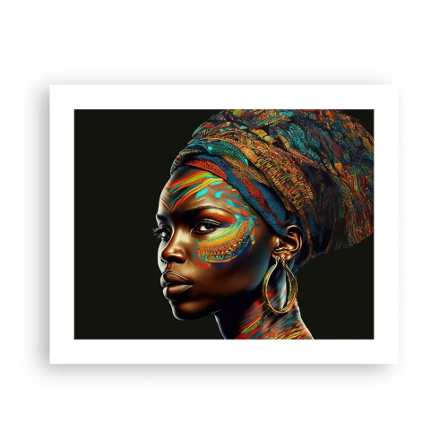 Póster - Reina africana - 50x40 cm