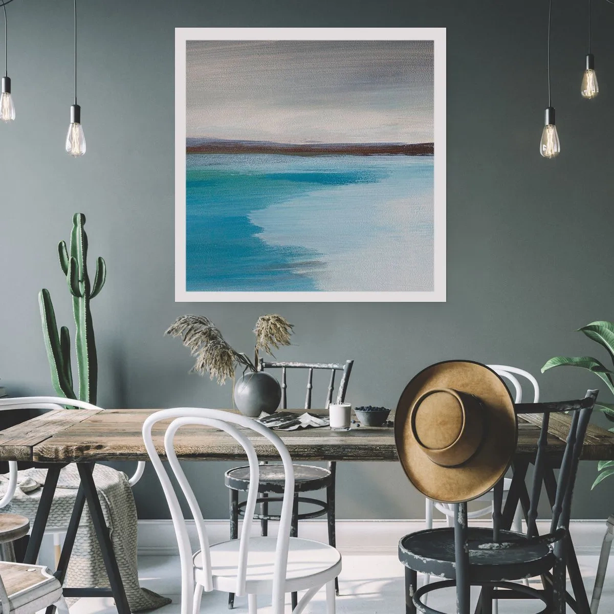 Póster - Paisaje horizontal - 40x40 cm