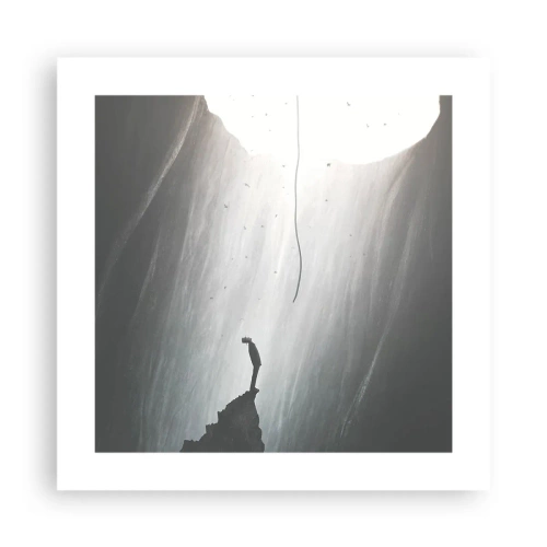 Póster - Siempre hay una salida - 40x40 cm