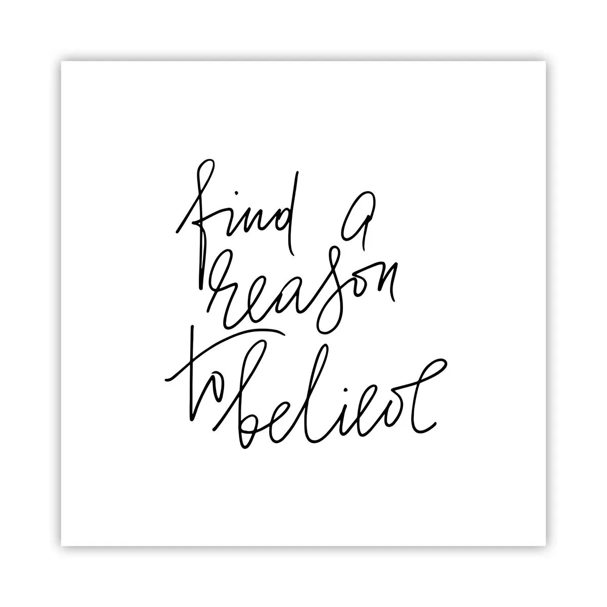 Póster - Es posible - 40x40 cm