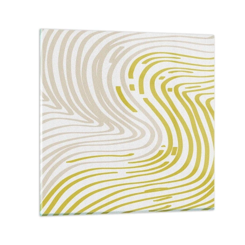Cuadro sobre vidrio - Impresiones sobre Vidrio - Composición curvada - 50x50 cm
