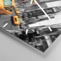 Esfera sin numeración, con rayas