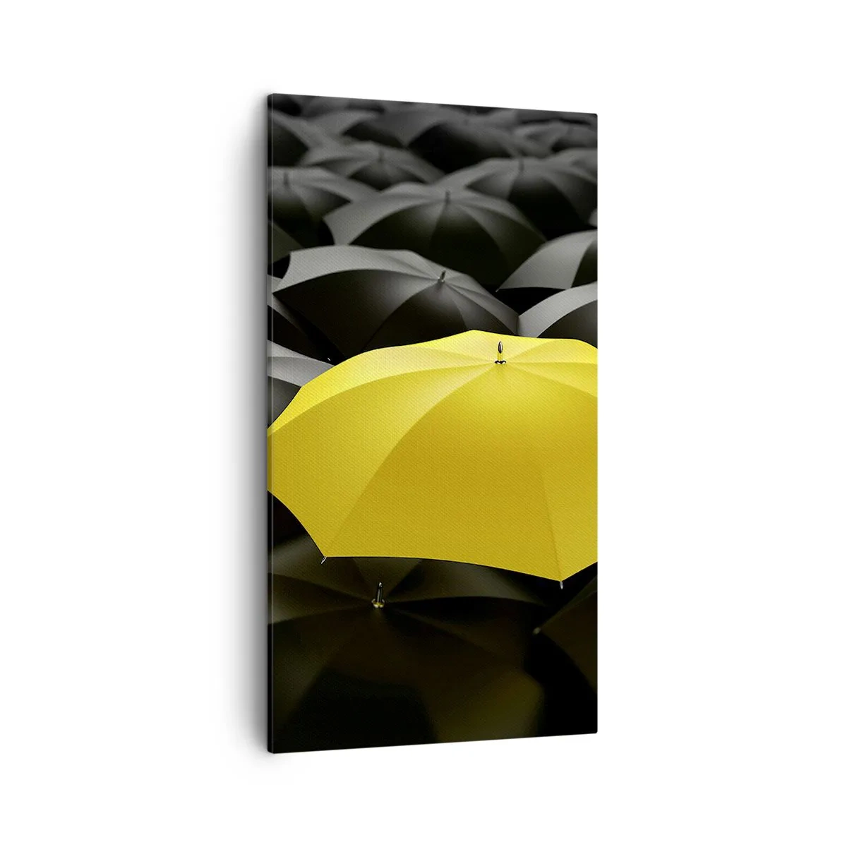 Cuadro sobre lienzo - Impresión de Imagen - Adiós a la tristeza - 45x80 cm