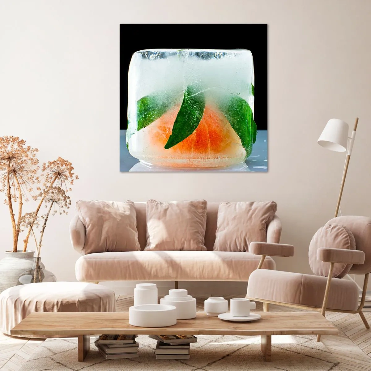 Cuadro sobre lienzo - Impresión de Imagen - Frescura - 40x40 cm