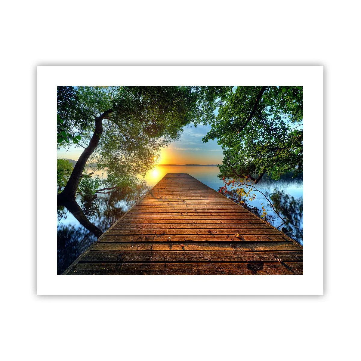 Póster - Tómate tu tiempo, siéntate - 50x40 cm