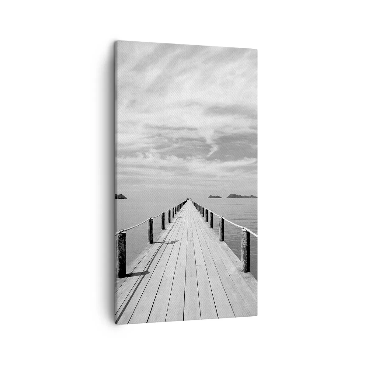 Cuadro sobre lienzo - Impresión de Imagen - Hora de viajar - 45x80 cm