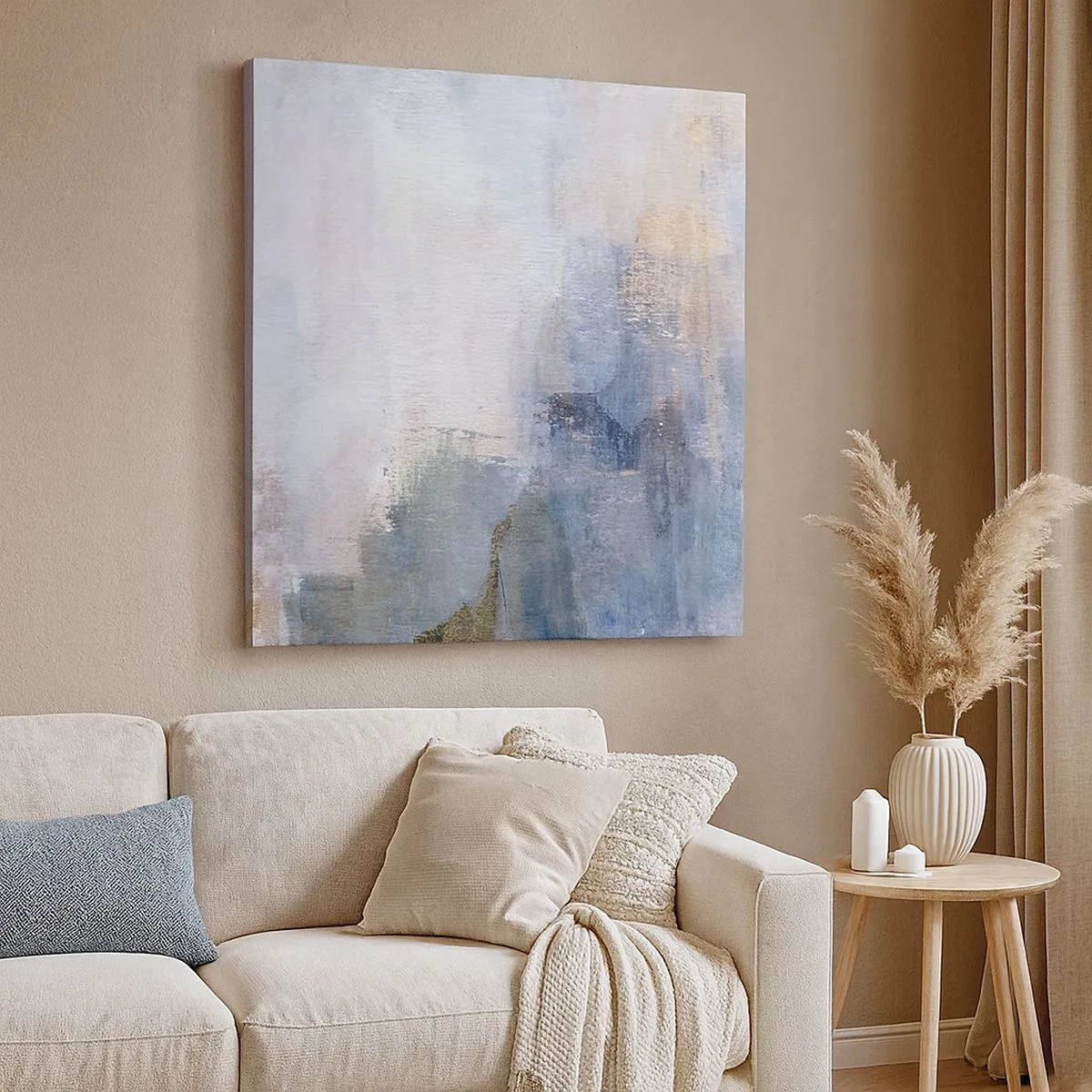 Cuadro sobre lienzo - Impresión de Imagen - Tonos de color - 30x30 cm