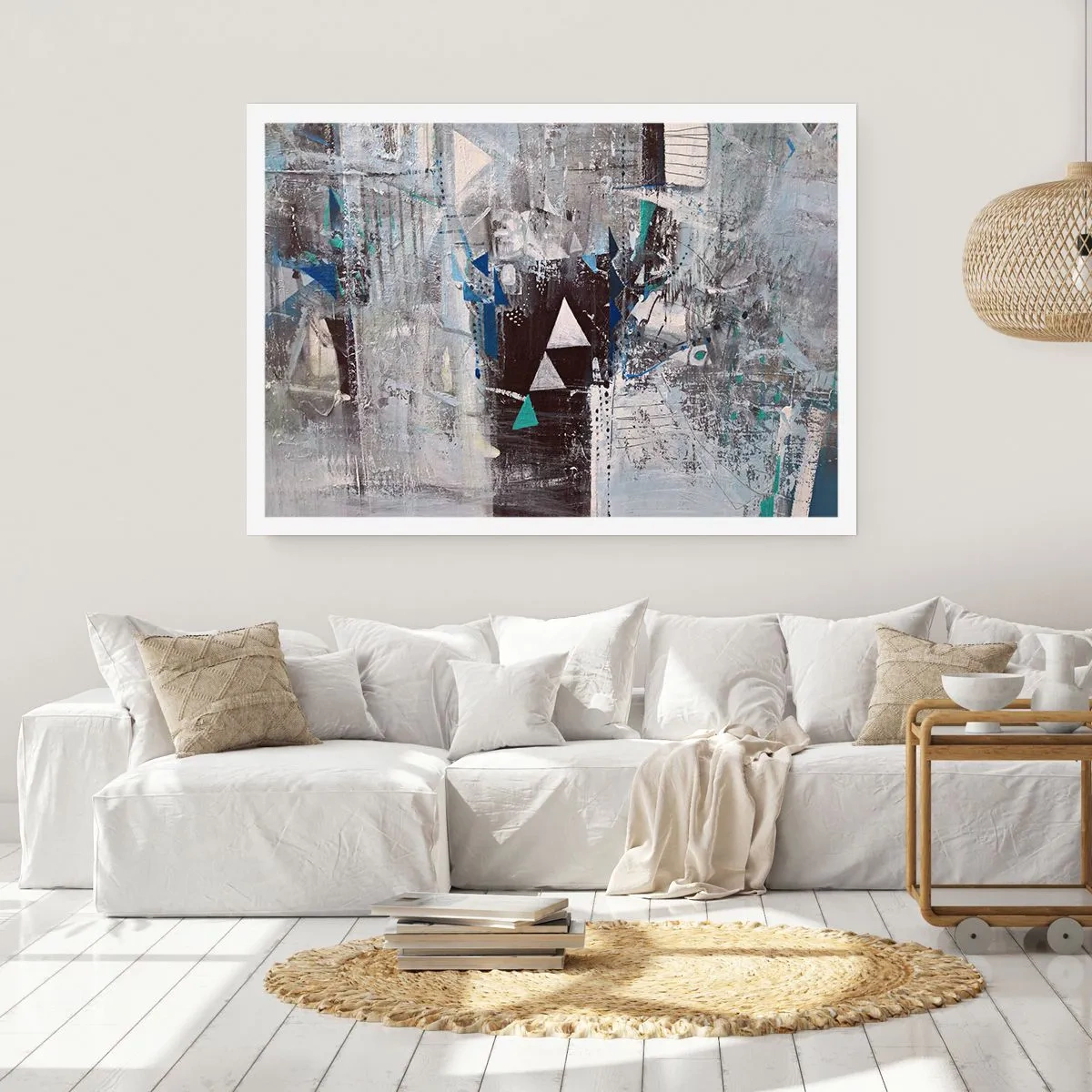 Póster - El orden superior de los triángulos - 70x50 cm