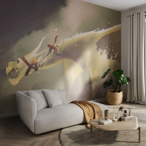 Fotomural Autadhesivo Deluxe Sticker - Al rescate - Abstracción, Fantasía, Continuar - 400x280 cm