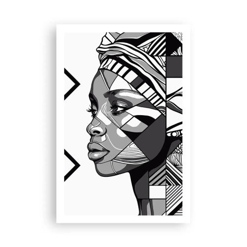 Póster - Retrato étnico - 61x91 cm