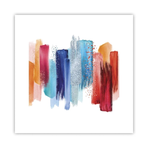 Póster - Arriba y abajo - 30x30 cm