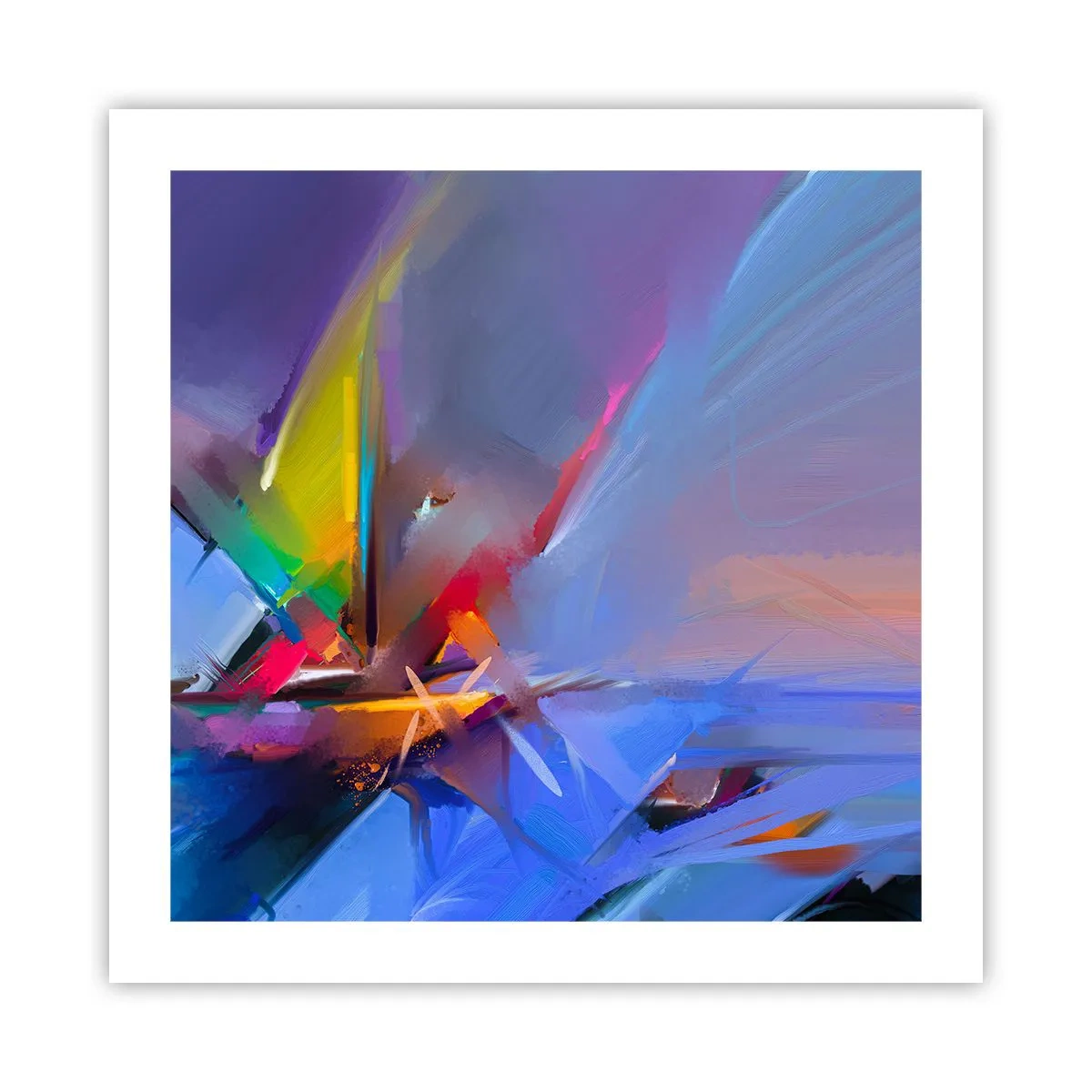 Póster - Como un pájaro - 50x50 cm