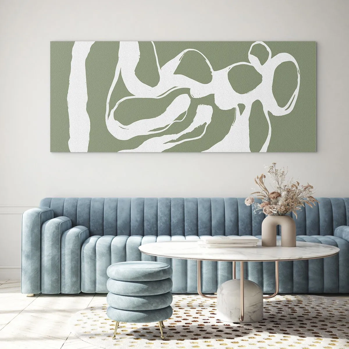 Cuadro sobre vidrio - Impresiones sobre Vidrio - La llamada del espacio - 100x40 cm