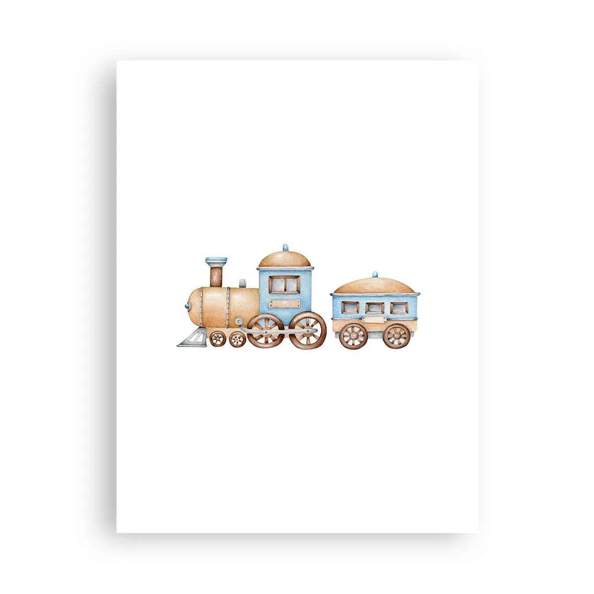 Póster - De pie en la estación... - 30x40 cm