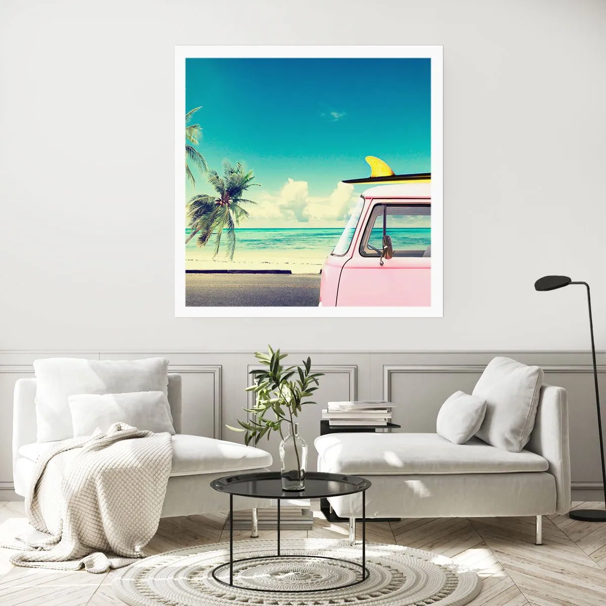 Póster - Comienzan las vacaciones - 50x50 cm