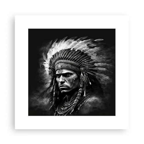 Póster - Líder y guerrero - 30x30 cm