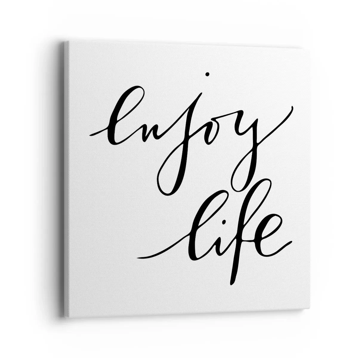 Cuadro sobre lienzo - Impresión de Imagen - Nada que añadir... - 40x40 cm