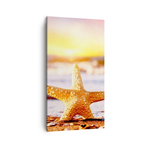 Cuadro sobre lienzo - Impresión de Imagen - Regalo del mar - 45x80 cm