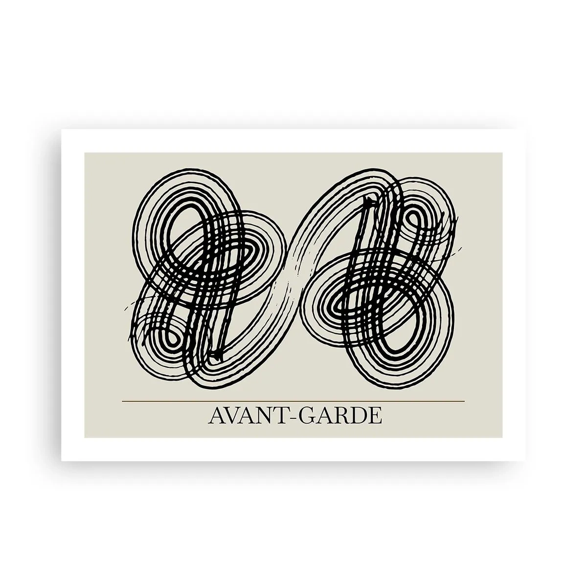 Póster - Salió espontáneamente - 70x50 cm