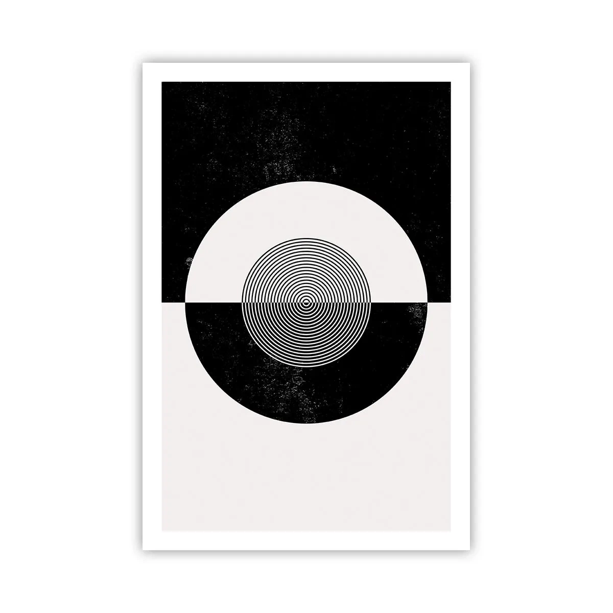 Póster - Armonía en blanco y negro - 61x91 cm