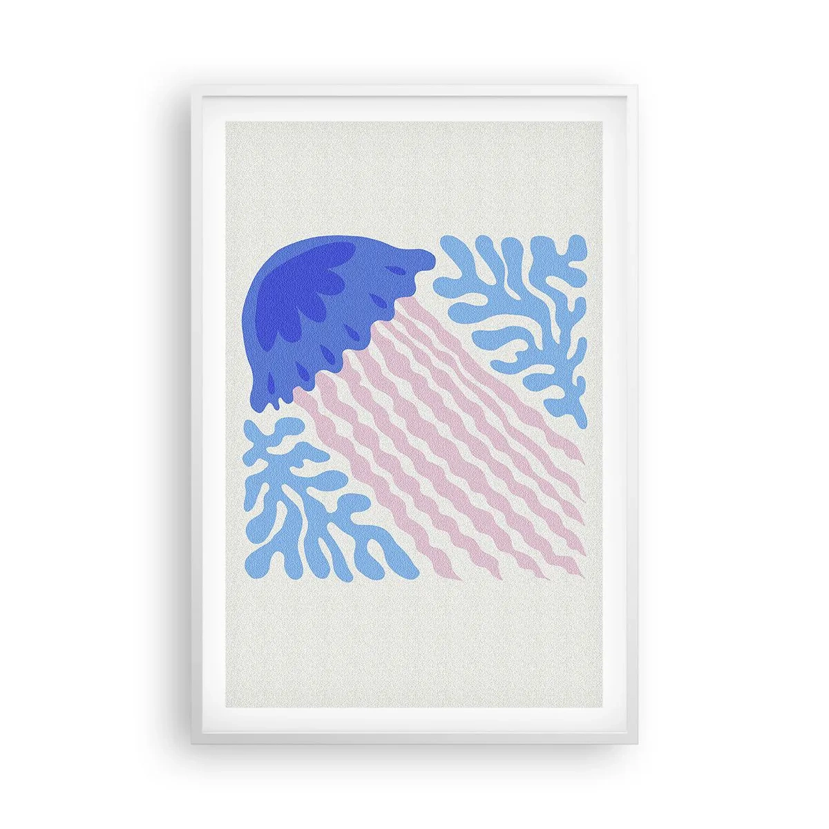 Póster en marco blanco - Como de otro mundo - 61x91 cm