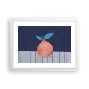 Póster en marco blanco - Convexidad y plano - 40x30 cm