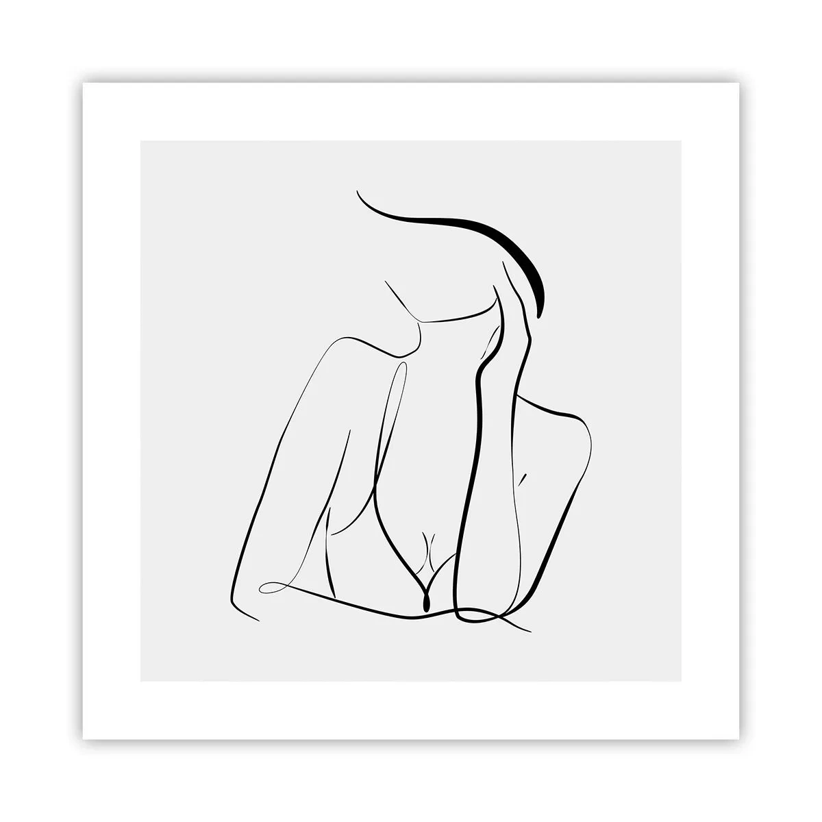 Póster - En la ola de sueños - 40x40 cm