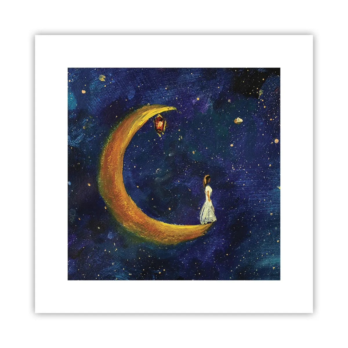 Póster - La llamada de la Luna - 30x30 cm
