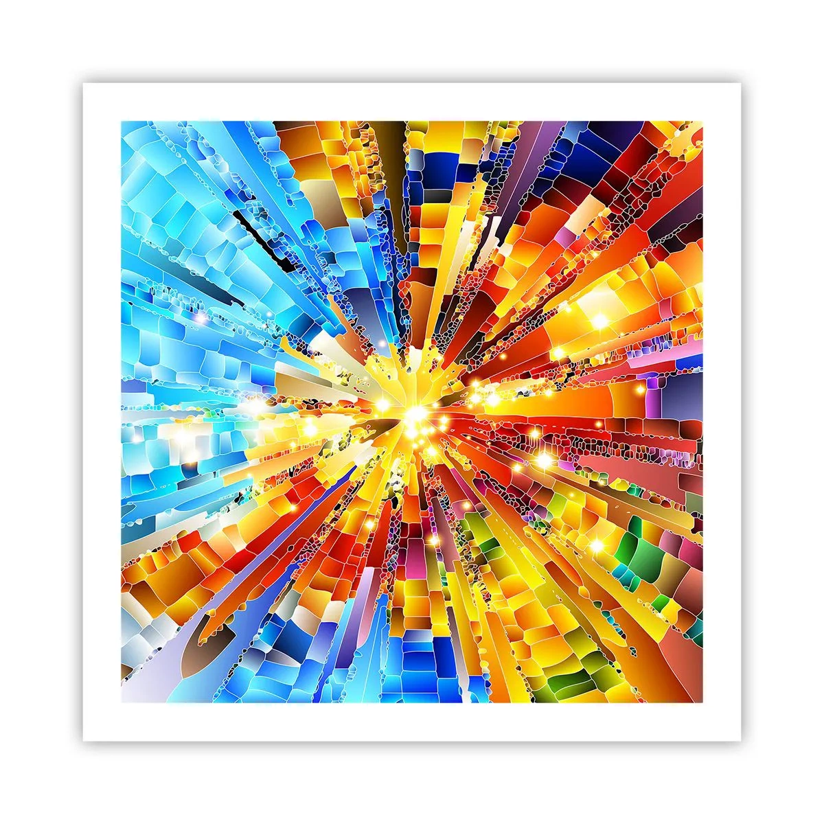 Póster - In medias res - 60x60 cm