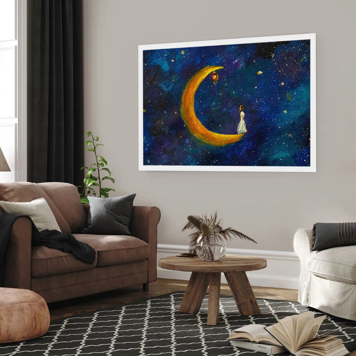 Póster - La llamada de la Luna - 40x30 cm