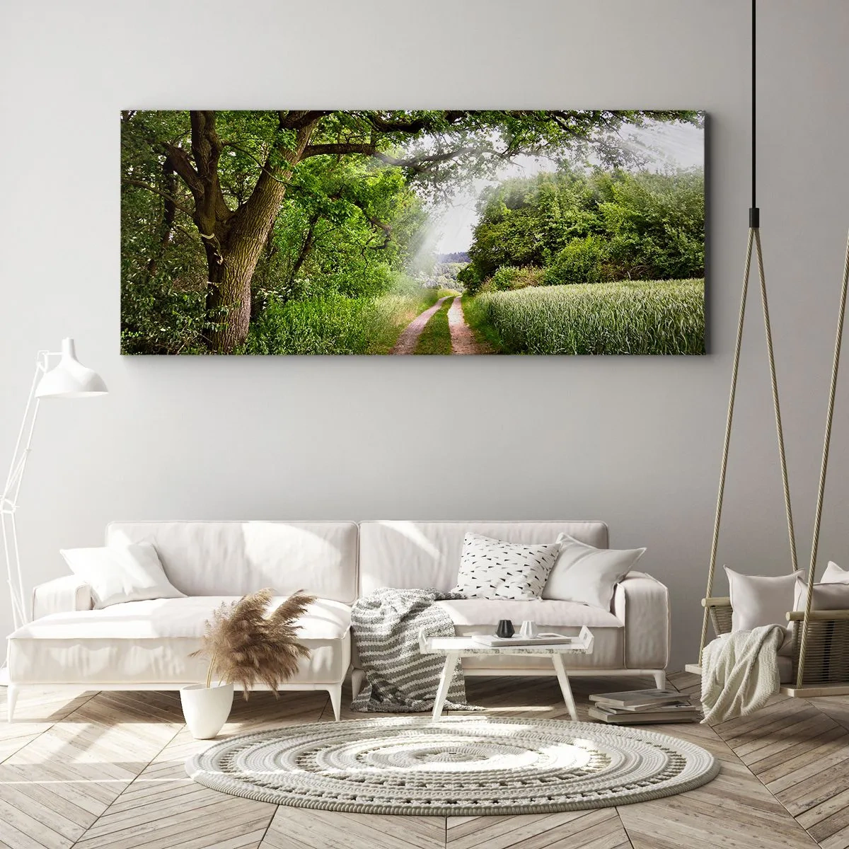 Cuadro sobre lienzo - Impresión de Imagen - Ensueño - 100x40 cm