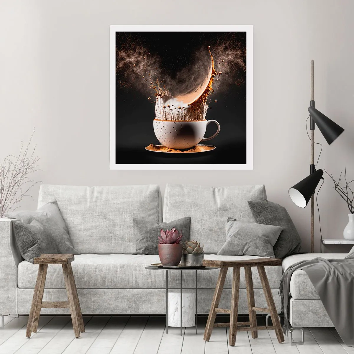 Póster - Una explosión de sabor - 40x40 cm