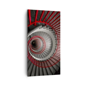 Cuadro sobre lienzo - Impresión de Imagen - Juegos arquitectónicos - 55x100 cm