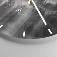 Esfera sin numeración, con rayas