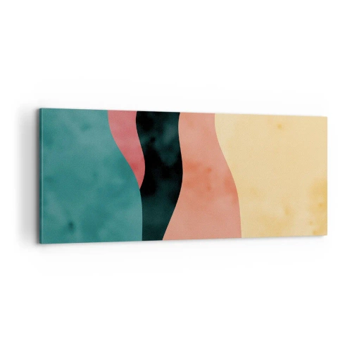 Cuadro sobre lienzo - Impresión de Imagen - Discordia compatible - 100x40 cm