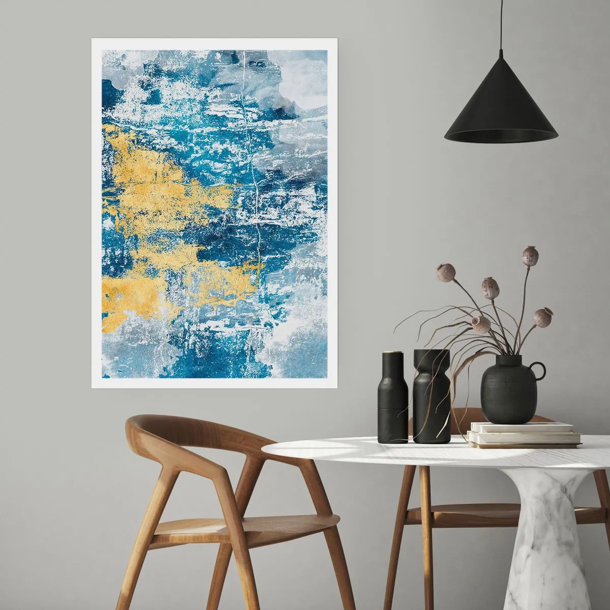 Póster - Una abstracción serena - 70x100 cm
