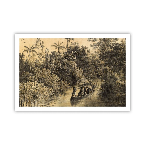 Póster - Expedición a la fuente - 91x61 cm