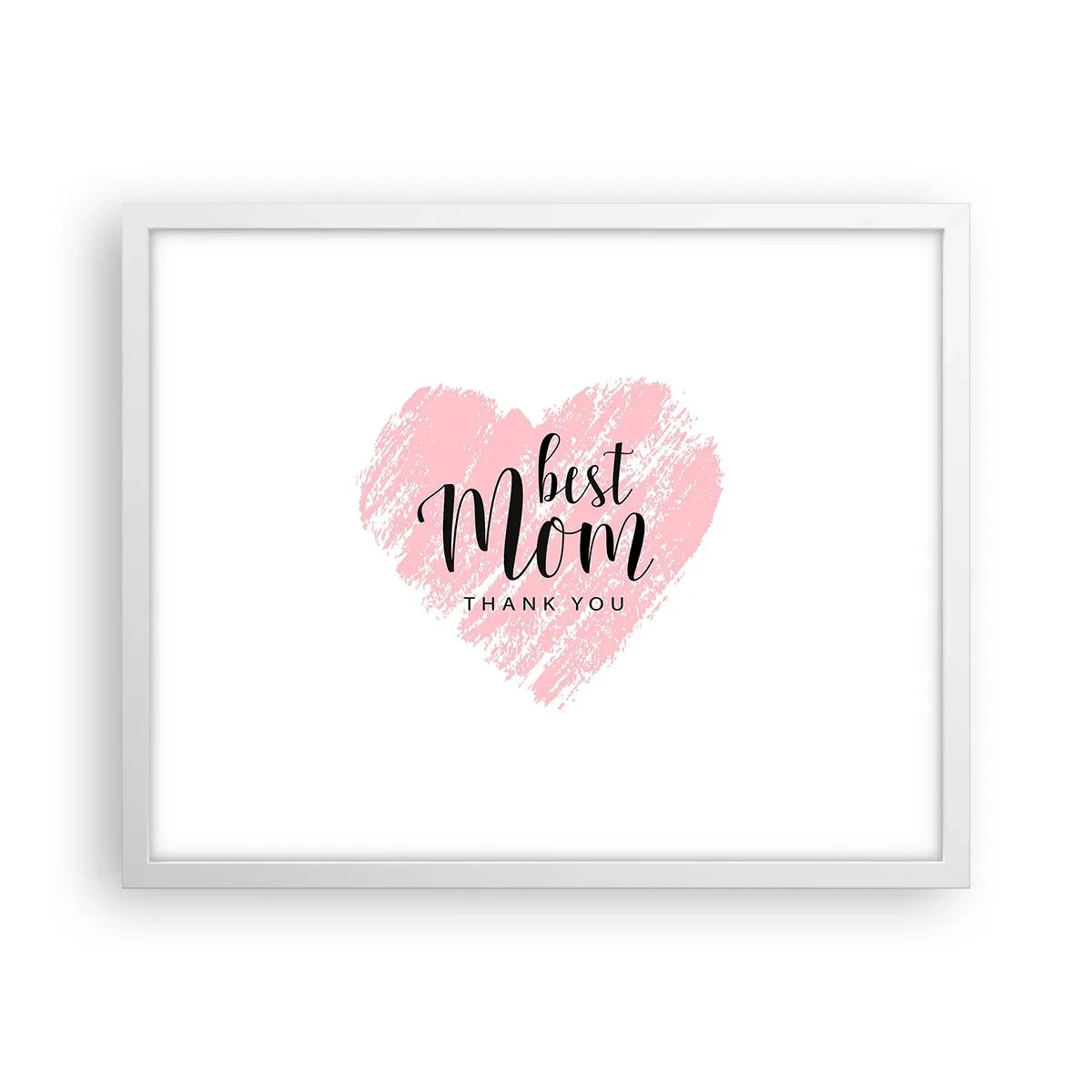 Póster en marco blanco - En cualquier momento de tu vida - 50x40 cm