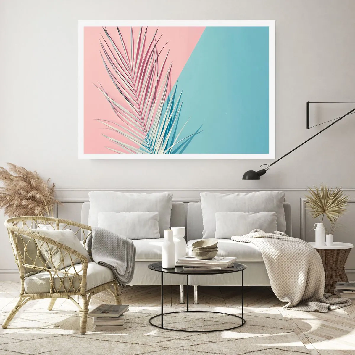 Póster - Impresión tropical - 91x61 cm