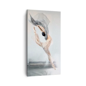 Cuadro sobre lienzo - Impresión de Imagen - En el arrebato de la danza - 45x80 cm