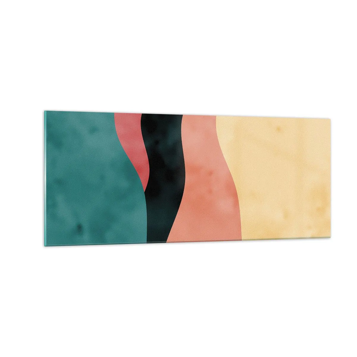 Cuadro sobre vidrio - Impresiones sobre Vidrio - Discordia compatible - 100x40 cm