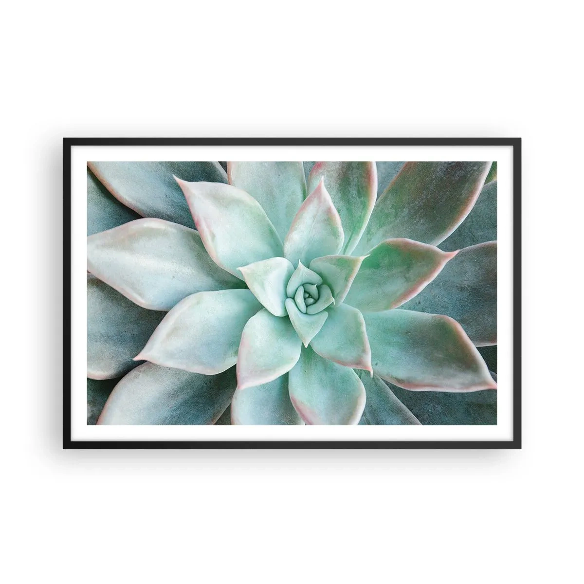 Póster en marco negro - El corazón del desierto - 91x61 cm