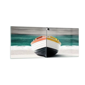 Cuadro sobre vidrio - Impresiones sobre Vidrio - En su lugar exacto - 100x40 cm