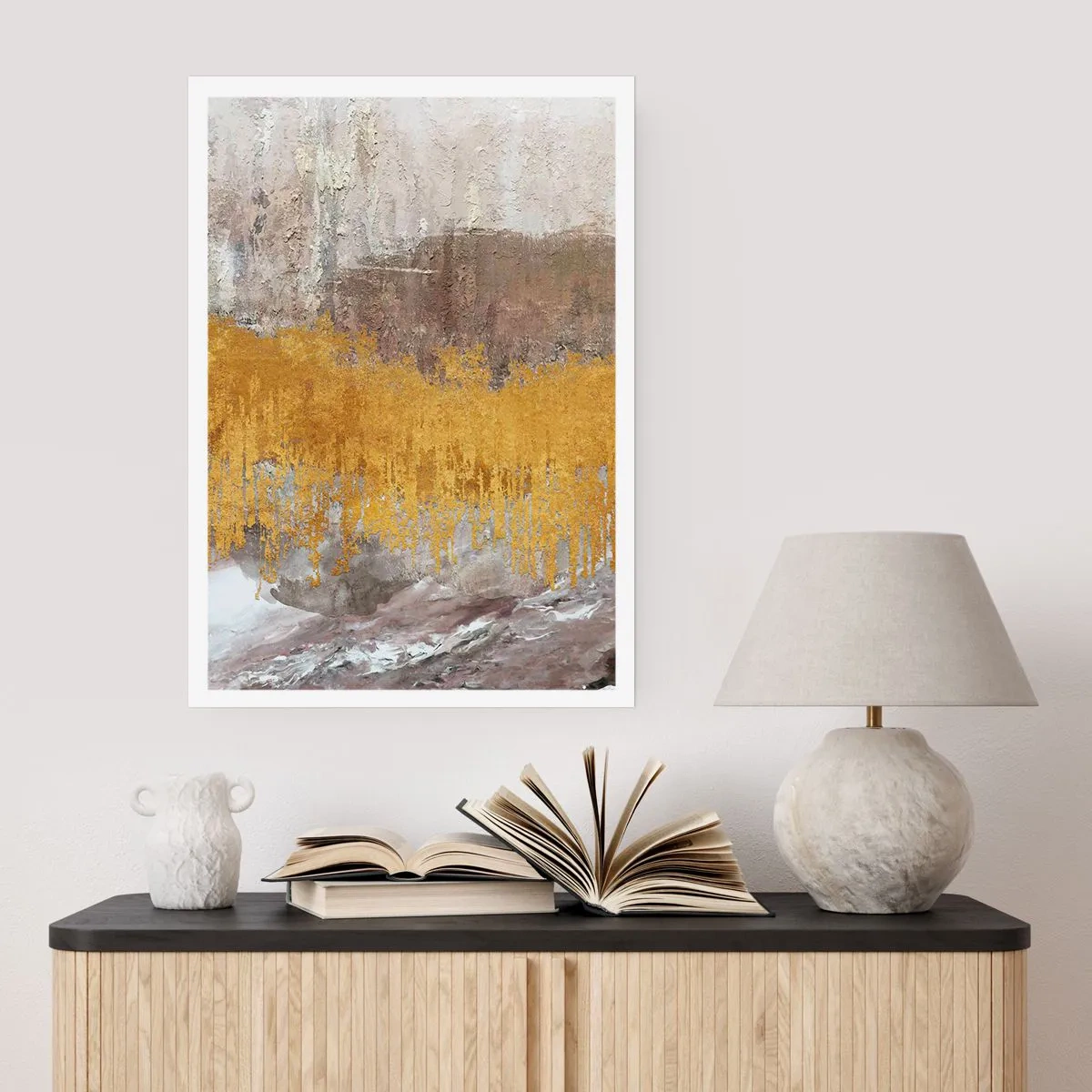 Póster - Una ráfaga dorada - 61x91 cm