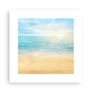 Póster - Gran cielo azul - 30x30 cm