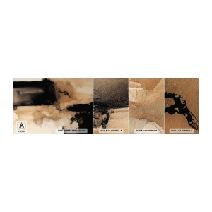 Muestra De Fotomural Standard Eco - Una abstracción intrigante - Abstracción, Fumar, minimalista - 100x30 cm