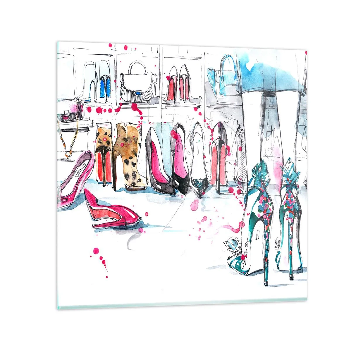 Cuadro sobre vidrio - Impresiones sobre Vidrio - Ábrete, sésamo - 30x30 cm