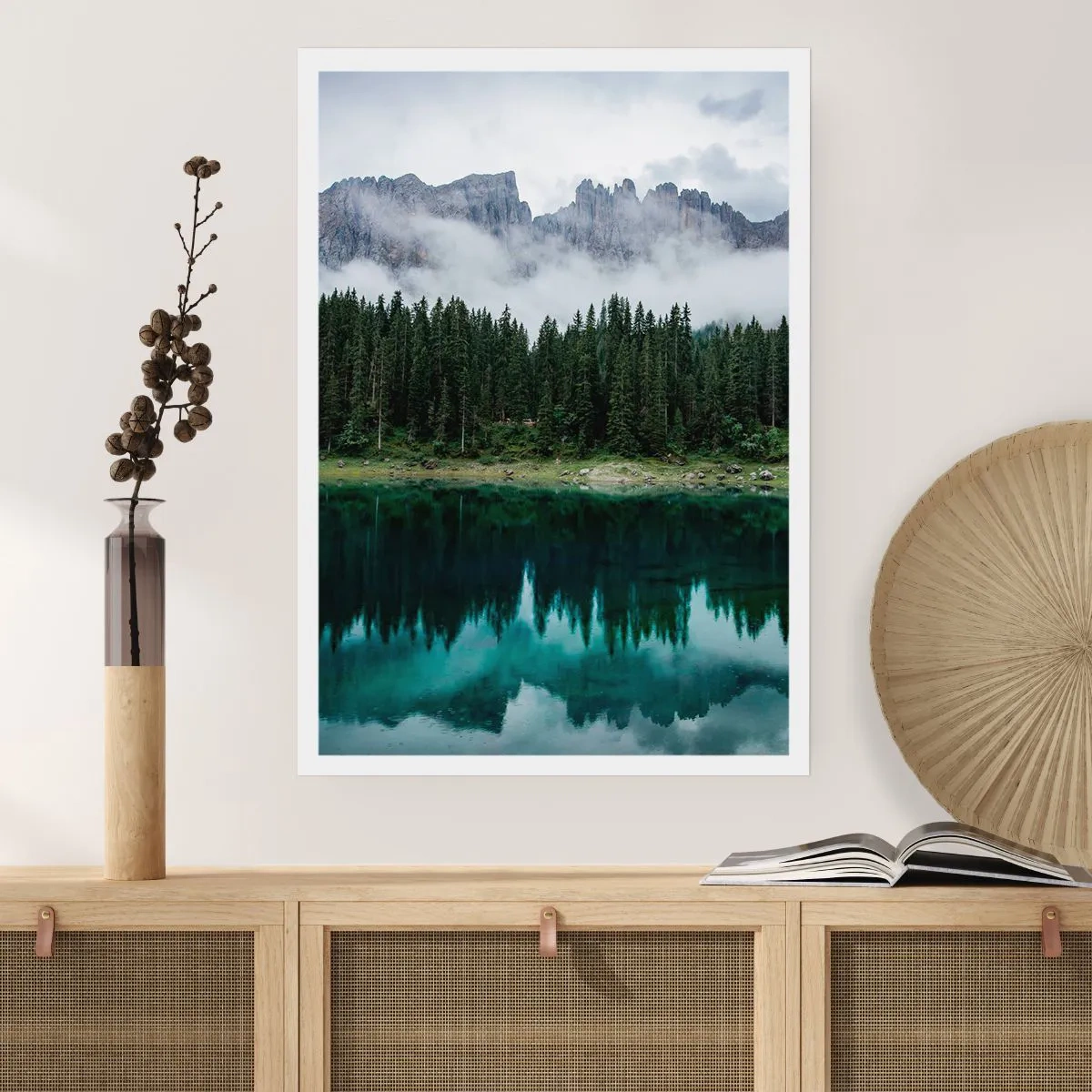 Póster - Calla, calla, no despertemos al agua dormida.... - 70x100 cm